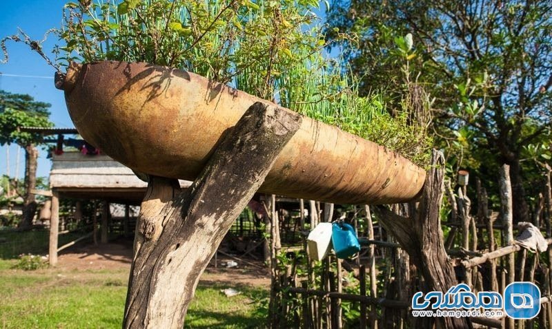  روستایی ساخته شده از بمب