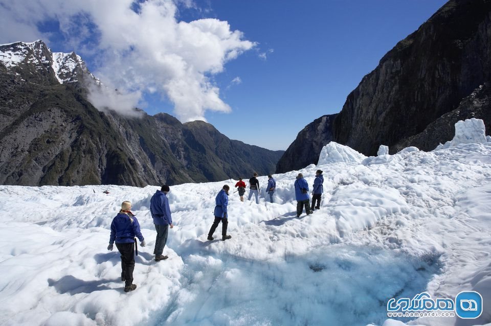 یخچال های طبیعی Fox and Franz Josef Glaciers