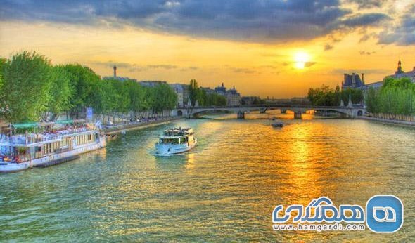 پاریس از نمایی زیبا