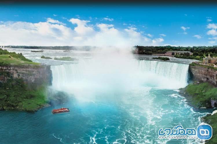 آبشارهای نیاگارا مشهورترین آبشارهای دنیا