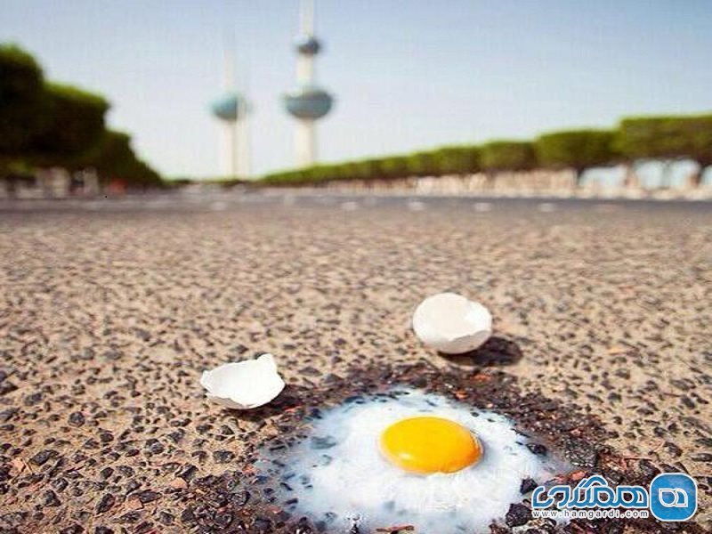 تابستان های گرم کویت