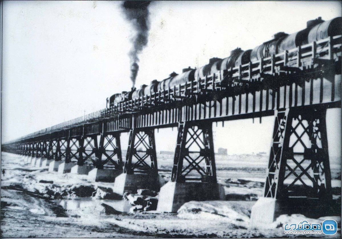 عکس تاریخی پل سیاه