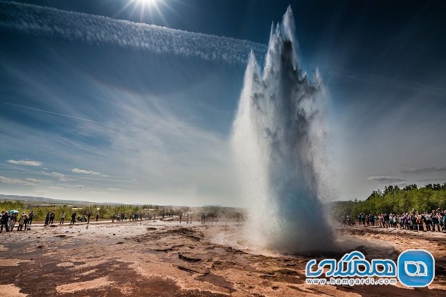 زیبا ترین نقاط ایسلند : منطقه Geysir