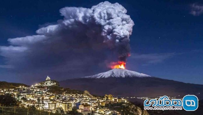 کوه اتنا Mount Etna