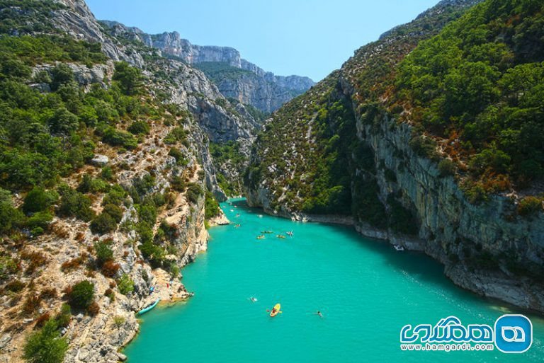 سفر با کوله پشتی به وردون گورج Verdon Gorge