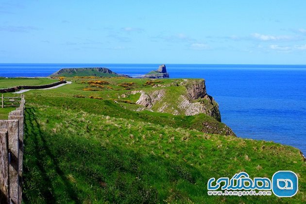 خلیج روسیلی Rhossili Bay