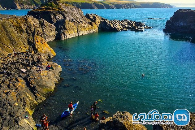 بلو لگون ابریدی Blue Lagoon Abereiddi