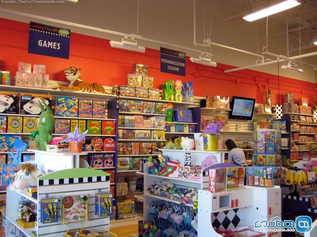 فروشگاه های اسباب بازی و پوشاک کودکان
