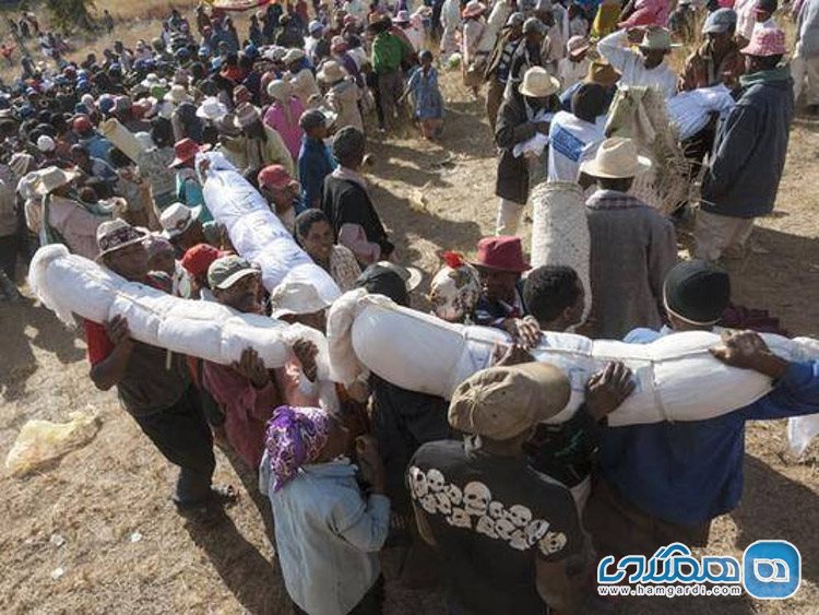 جشنی همراه با حرکات موزون به افتخار مردگان