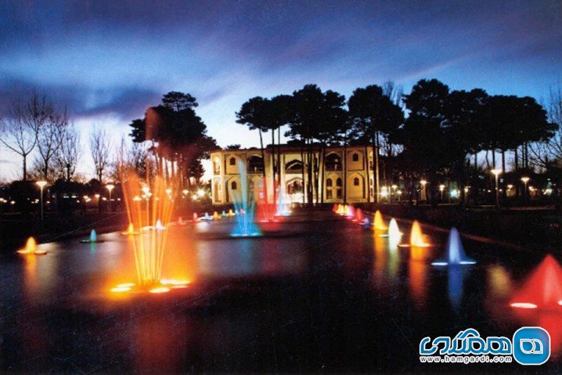 نمای کاخ هشت بهشت اصفهان
