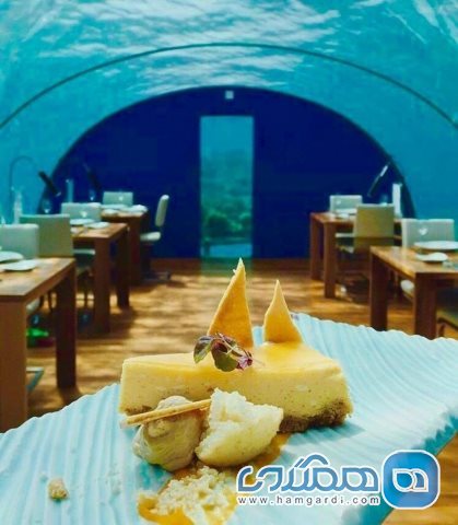 رستوران زیرآبی هتل کنراد، جزیره رنگالی، مالدیو