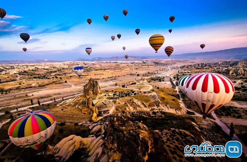 منطقه باستانی و کهن کاپادوکیا در ترکیه (Cappadocia)