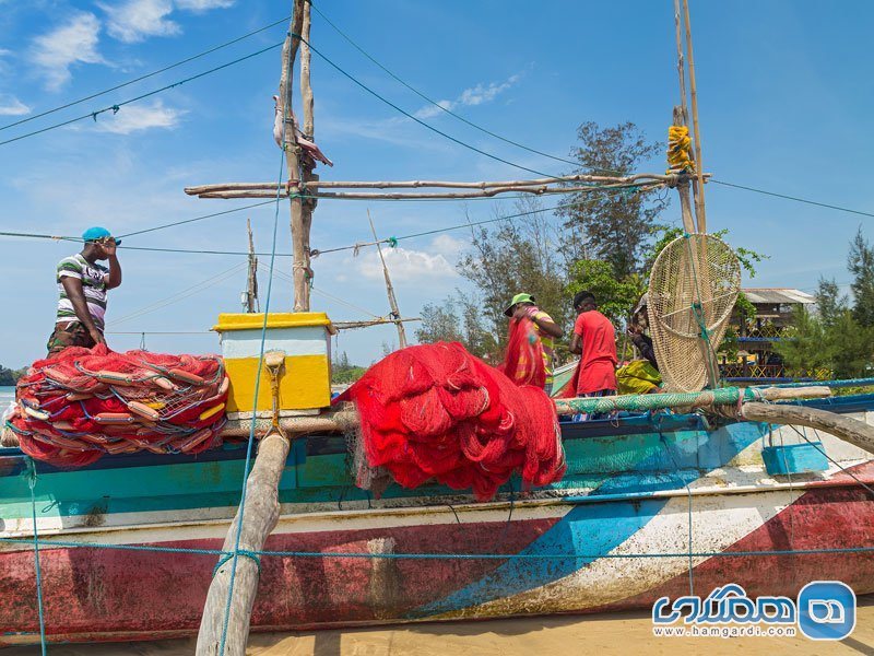 ماهیگیری از اعماق دریا در سریلانکا