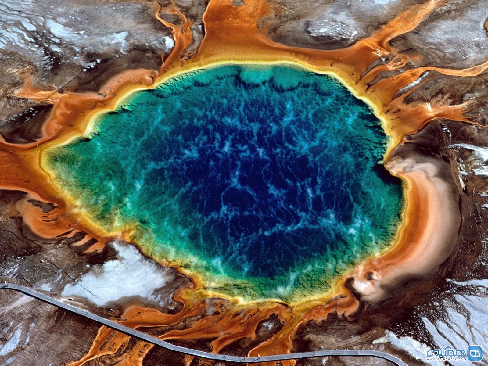 چشمه بزرگ منشوری Grand Prismatic Spring