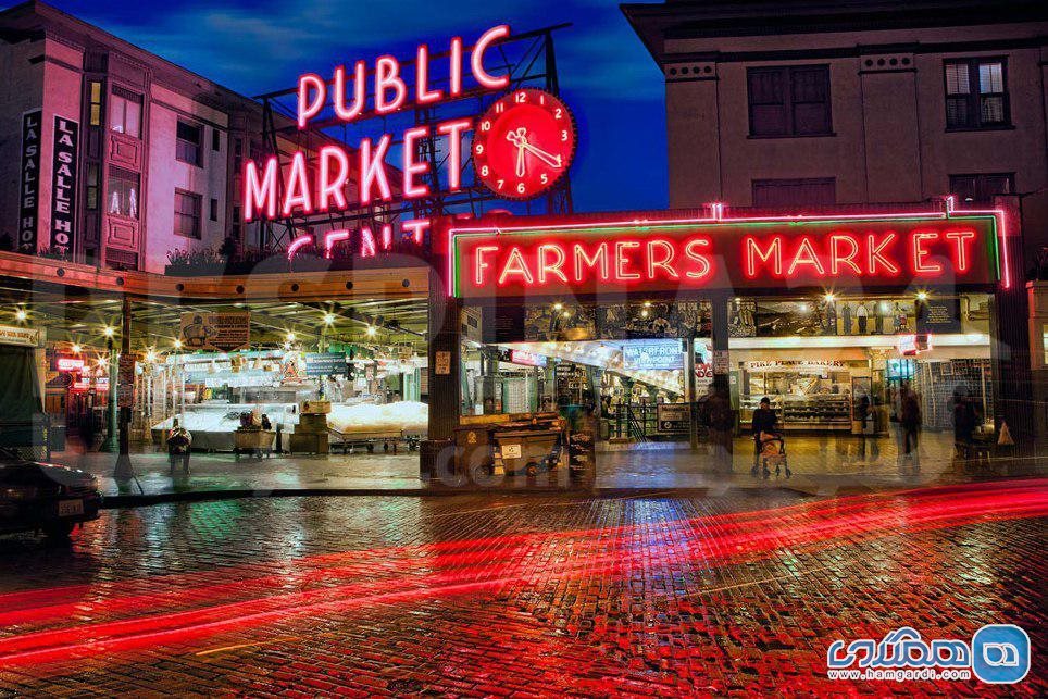 بازار Pike Place Market در سیاتل