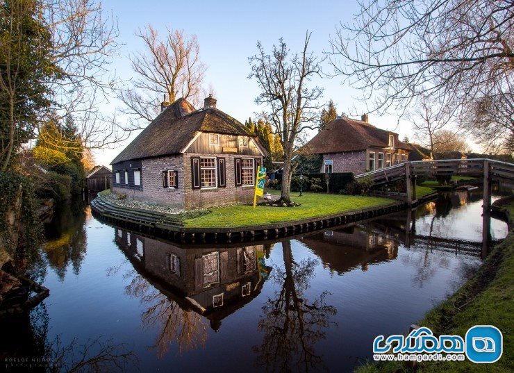 دهکده زیبای گیتورن در هلند