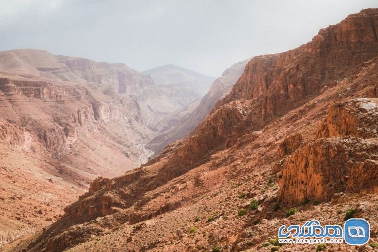 سفر با کوله پشتی به گلوگاه تودغا Todgha Gorge