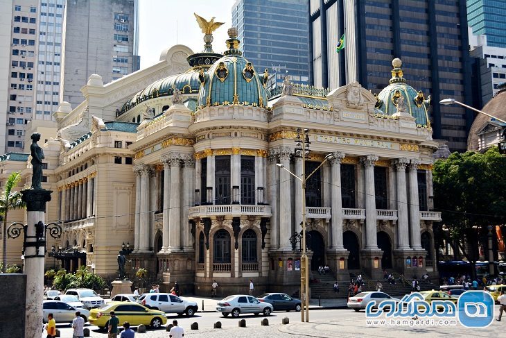 سالن تئاتر شهرداری Theatro Municipal