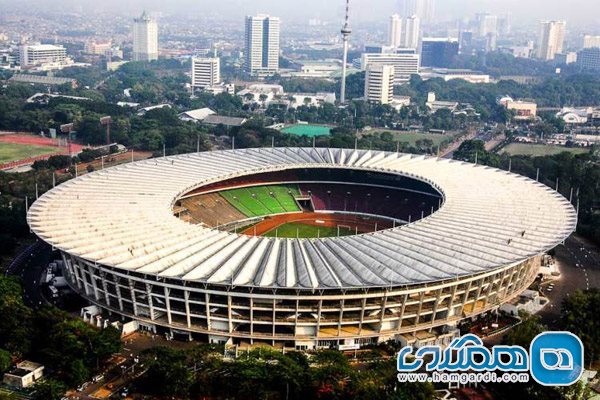استادیوم گلورا بونگ کارنو در شهر جاکارتا اندونزی