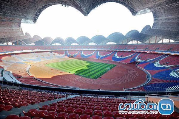 استادیوم رانگرادو می دی در شهر پیونگ یانگ کره شمالی
