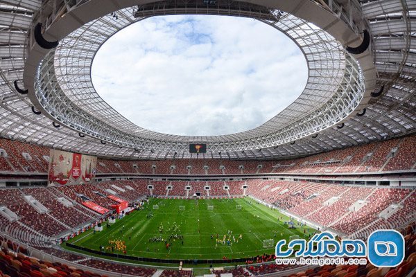استادیوم لوژنیکی در شهر مسکو روسیه