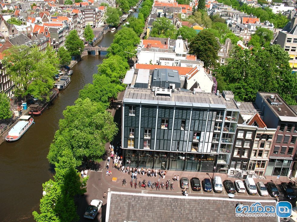 بازدید از خانه آن فرانک Anne Frank در سفر با کوله پشتی به آمستردام