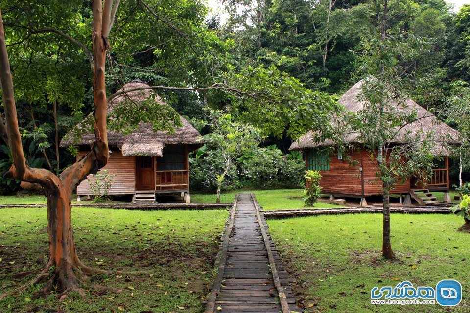 مجموعه اقامتی سانی Sani Lodge، پارک ملی یاسونی Yasuni National Park، اکوادور