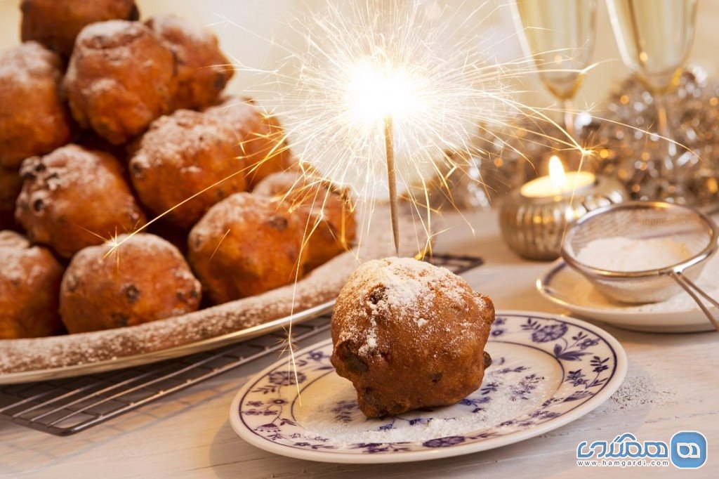 اولیبولن Oliebollen، هلند