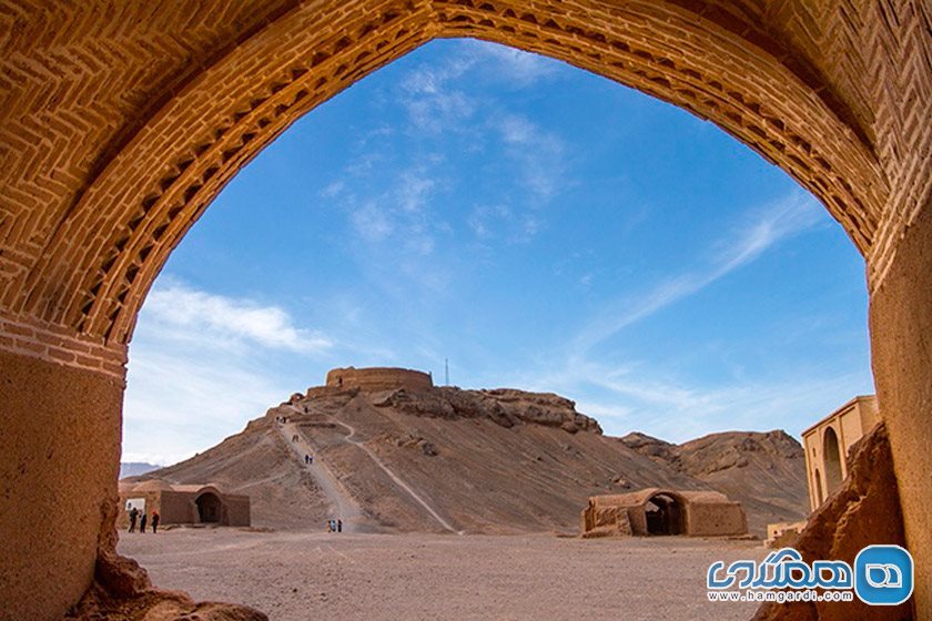 برج خاموشان گورستان زرتشتیان یزد