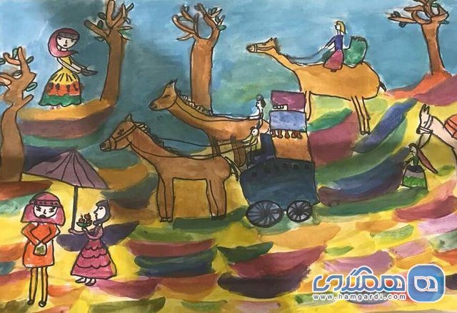 دنیای رنگارنگ کودکان ایرانی