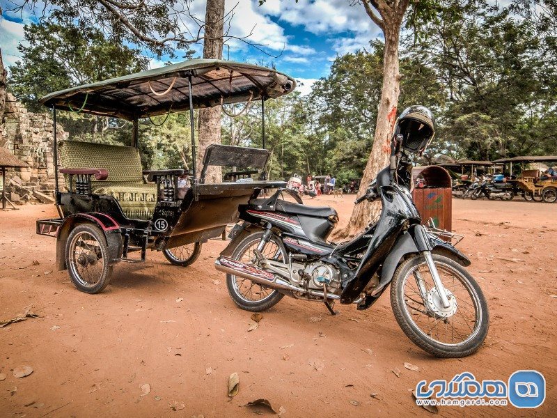 سواری با یک Tuk-Tuk