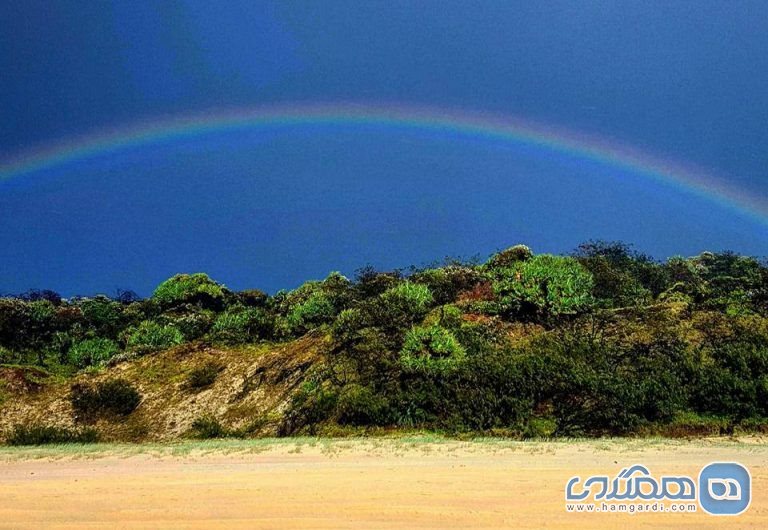 سفر با کوله پشتی به رینبو بیچ Rainbow Beach