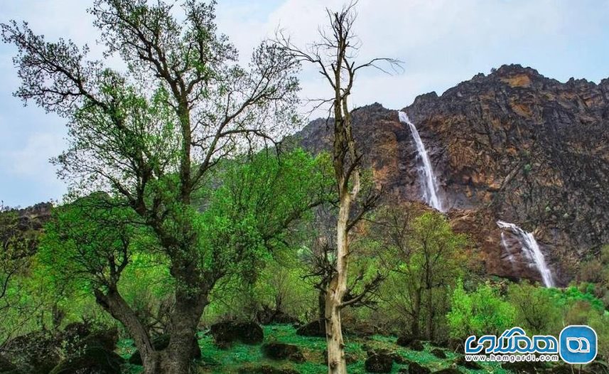 آبشار برنجه یا تاف، استان لرستان