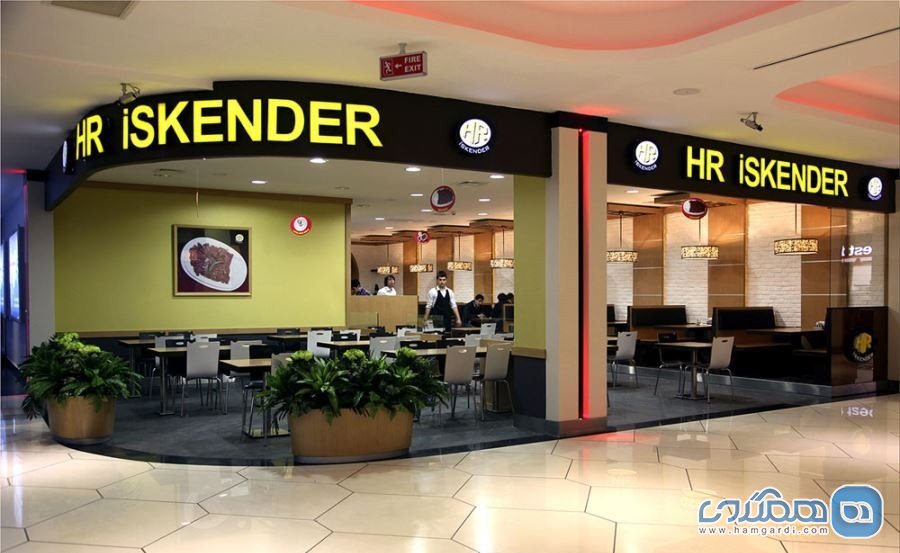 رستوران، فست فود و کافه های موجود در مرکز خرید مترو پارک باکو