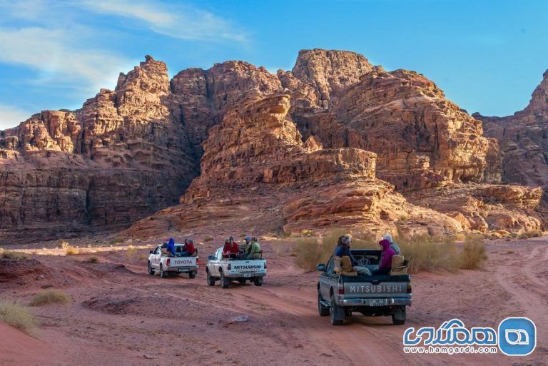 سفر با کوله پشتی به وادی روم Wadi Rum