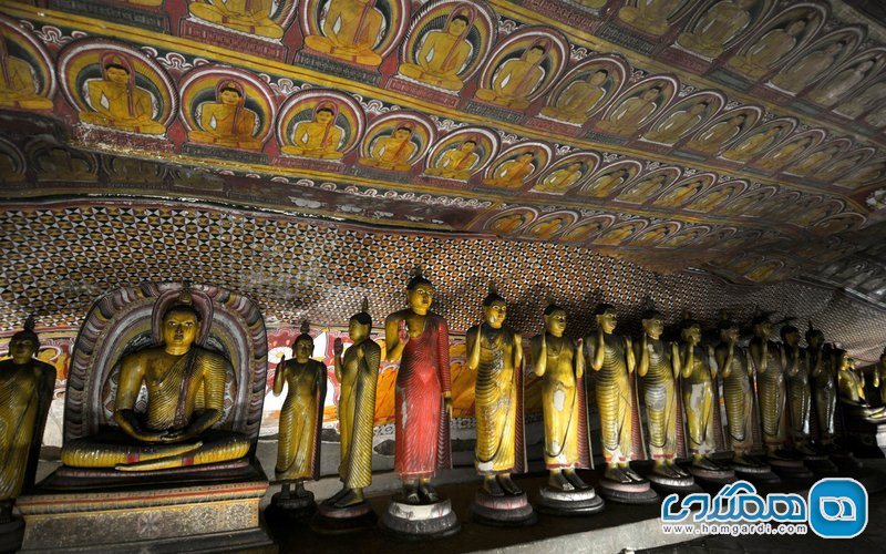  معبد غار دامبولا (Dambulla) در سریلانکا
