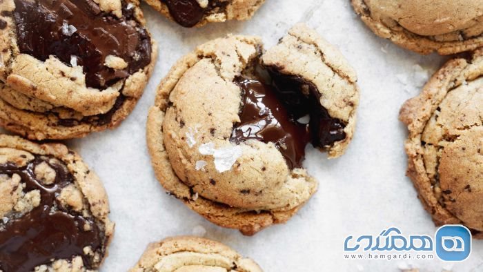 Chai Spiced Chocolate Chip Oatmeal Cookies