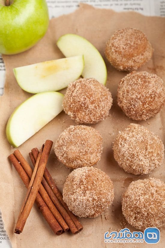 Apple Spice Donut Holes