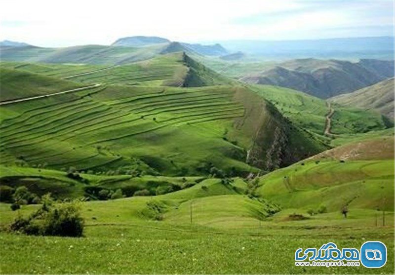 قسمت های کوهستانی دشت مغان