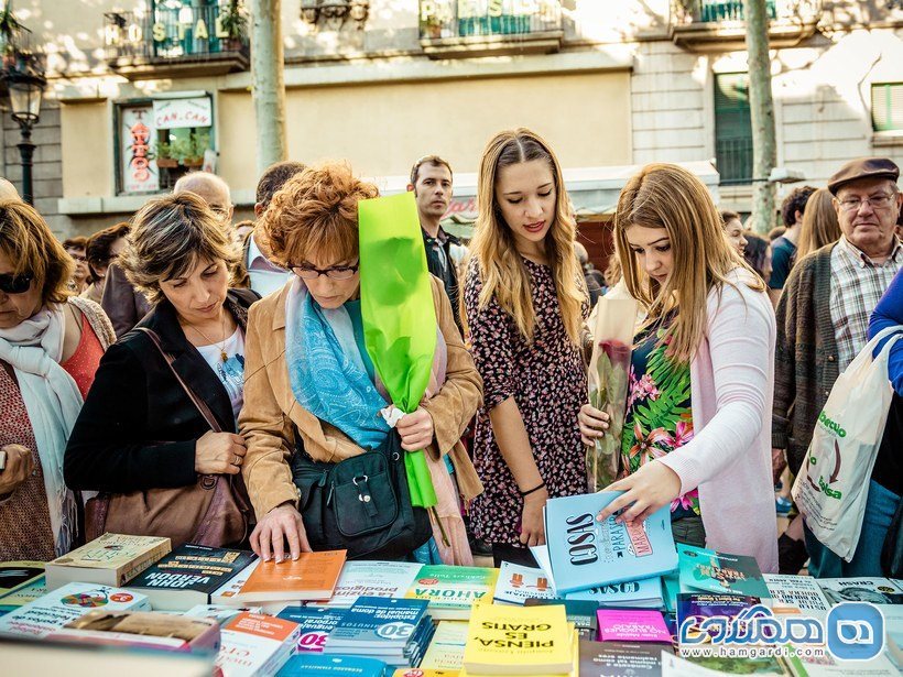 روز سنت جوردی Saint Jordi در اسپانیا