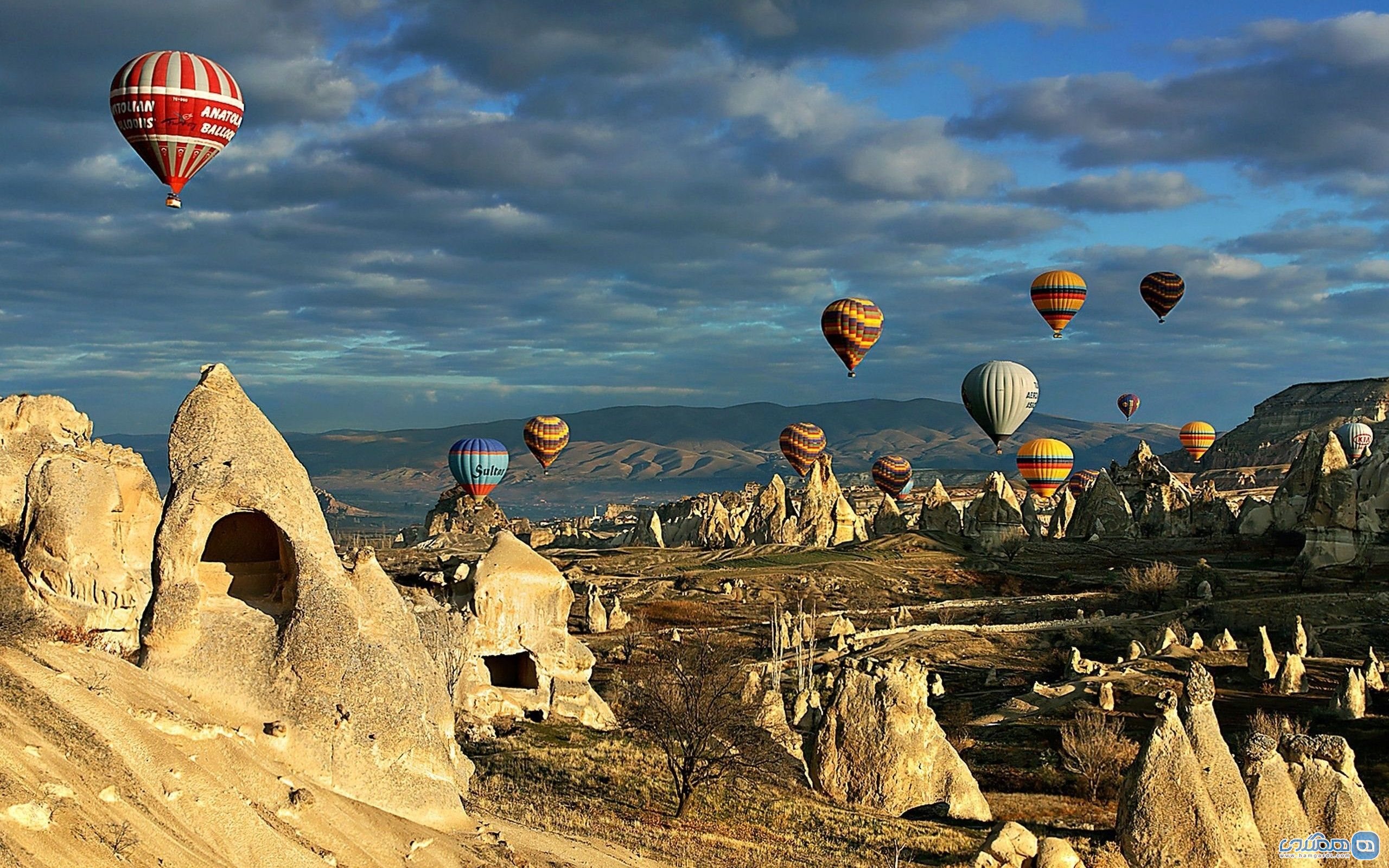پارک ملی گورم Göreme National Park و کاپادوچیا Cappadocia در ترکیه