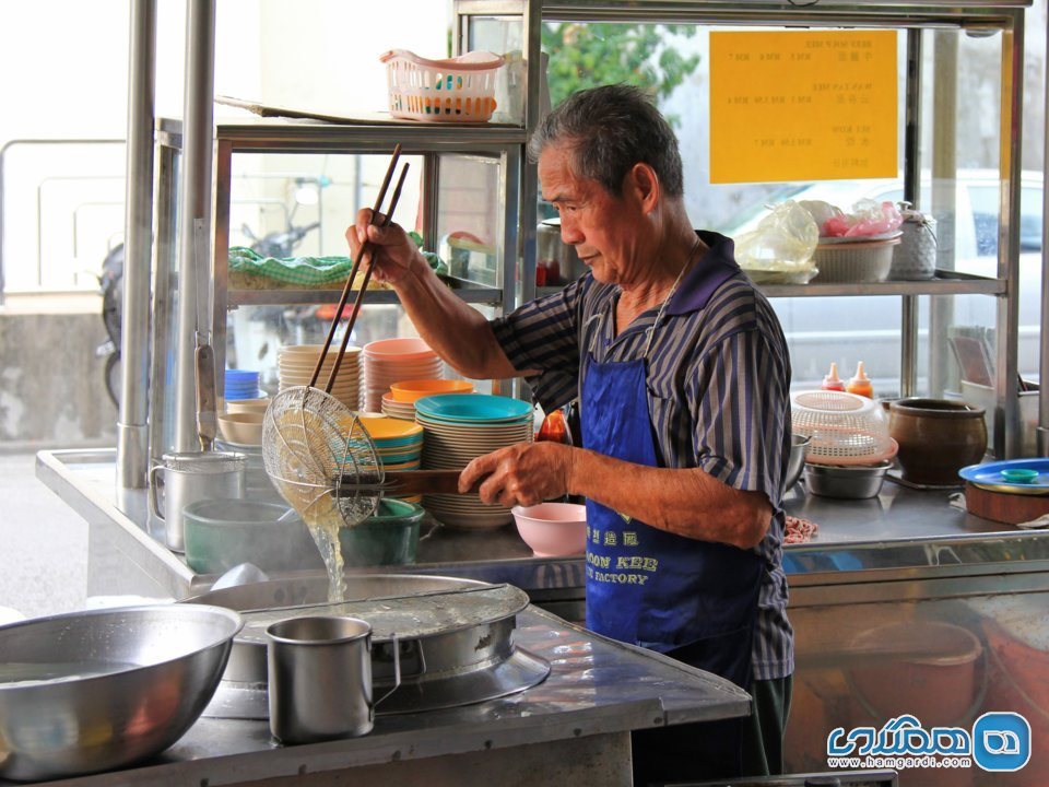 در پننگ مالزی، غذا های خیابانی خوش طعم این کشور را بچشید