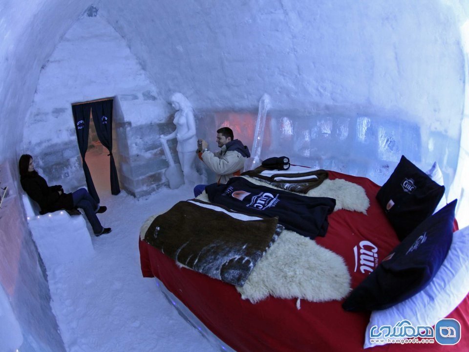 در رومانی، در هتل یخی رومانیا در نزدیکی بخارست، یک شب فراموش نشدنی را تجربه کنید