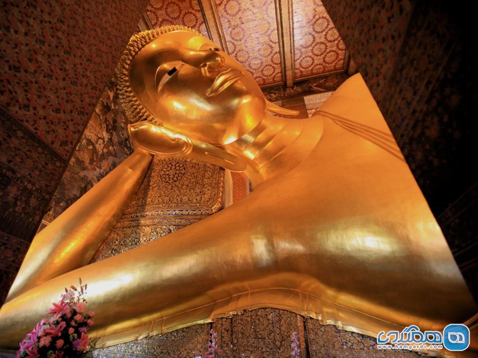 در تایلند، از معبد بودا (وات فو) در بانگکوک که یکی از قدیمی ترین معابد شهر است بازدید کنید