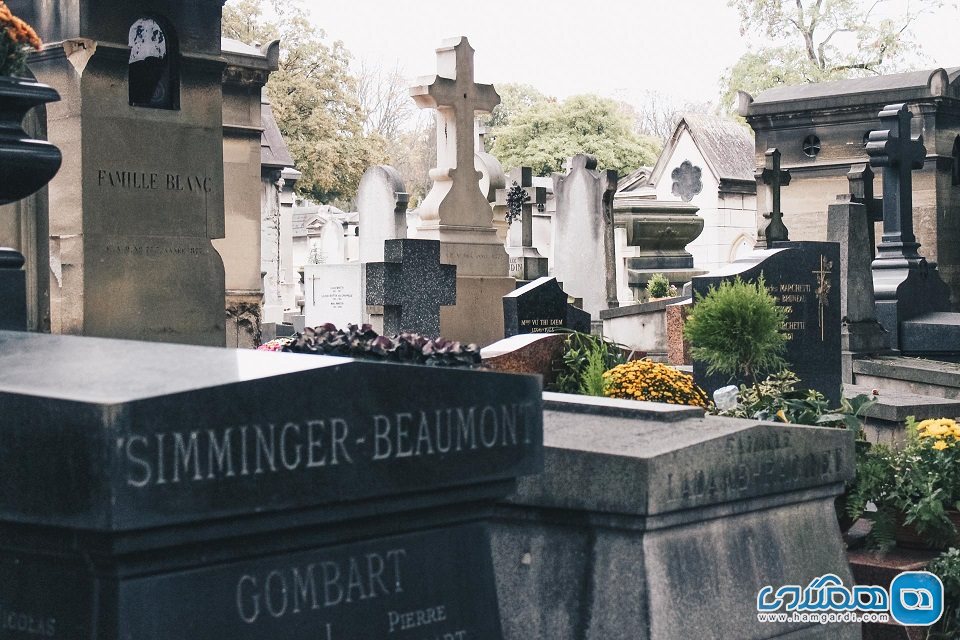 آروندیسمان نوزدهم و بیستم : قبرستان پرلاشز ère Lachaise Cemetery