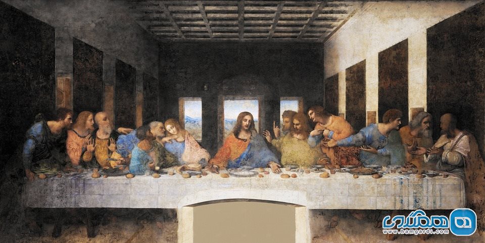 شام آخر Last Supper اثر لئوناردو داوینچی Leonardo Da Vinci