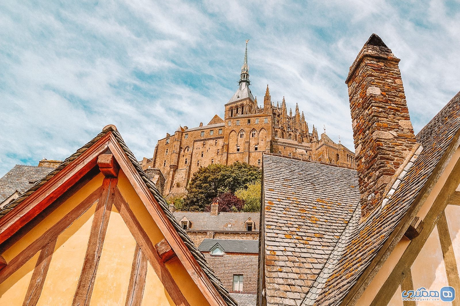 خلاصه ای از تاریخچه مون سن میشل Mont Saint Michel