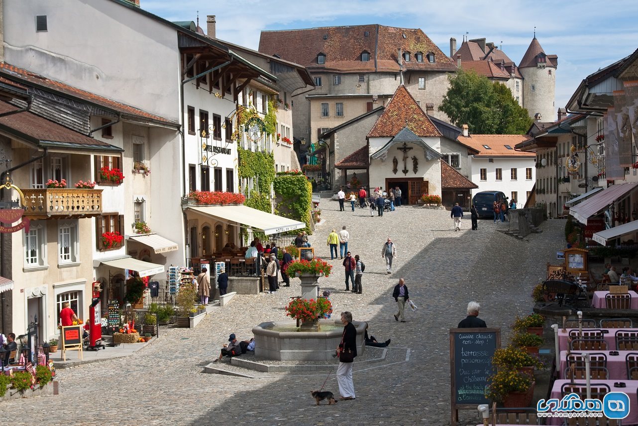 بهترین شهر های حفظ شده در جهان : گرویر Gruyères در سوییس