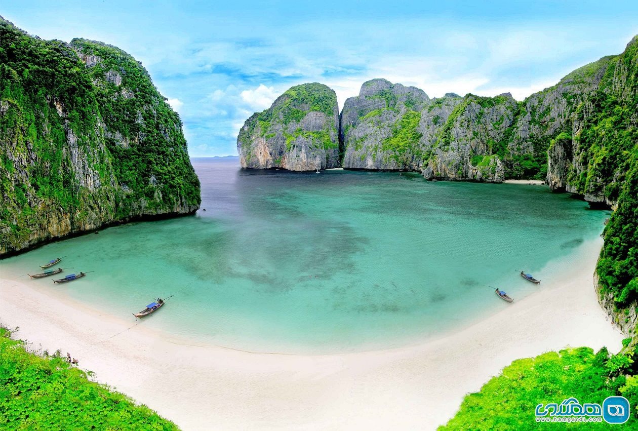 ساحل مایا Maya Bay در تایلند