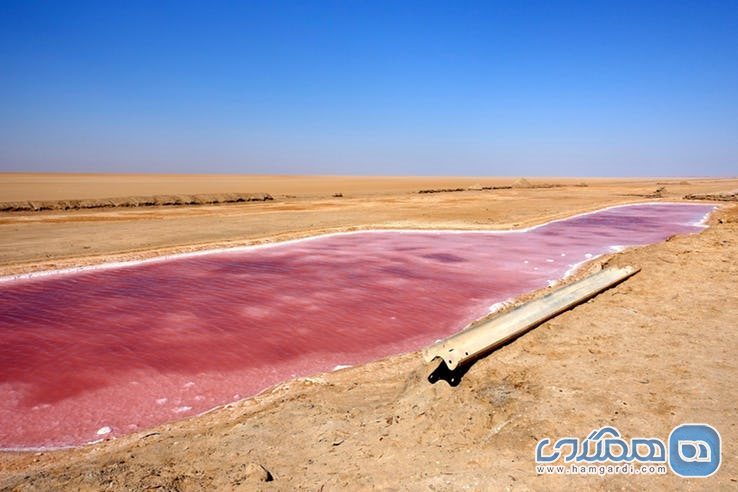دریاچه نمک شط الجرید Chott el Djerid در تونس